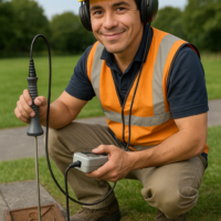 Leak Detection in Green Landscape